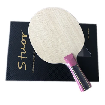 

Stuor 5 layers wood with 2 layers super zlc carbon fiber table tennis racket only blade for ping pong FL CS ST grip