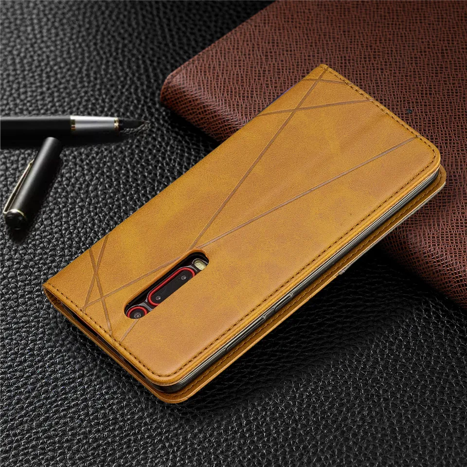 Ретро Магнитный абсорбционный кожаный флип-чехол для Xiaomi mi 9t Роскошный кошелек карта крышка-держатель для Xiaomi Redmi K20 Pro Чехол-книжка на для Сяоми ксиоми Редми k20 ми 9t про