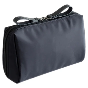 

LJL-1 Pcs Solid Cosmetic Bag Women Makeup Bag Pouch Toiletry Bag Waterproof Makeup Organizer Case