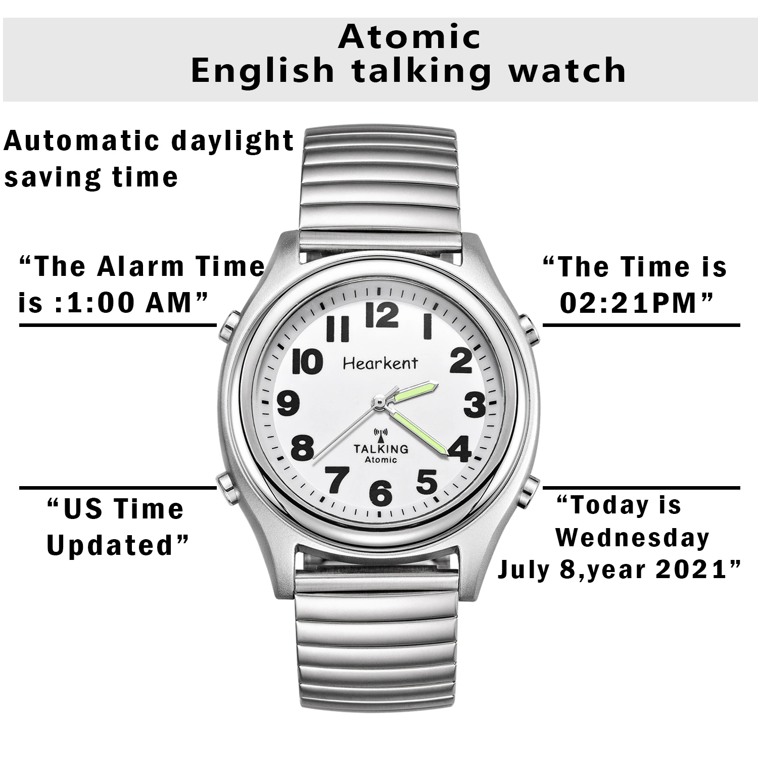 Tru Time Talking Atomic Watch