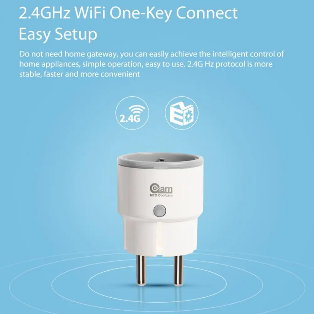 NEO10A WiFi мини розетка таймер для Amazon Alexa ЕС умная розетка Zoozee умная розетка