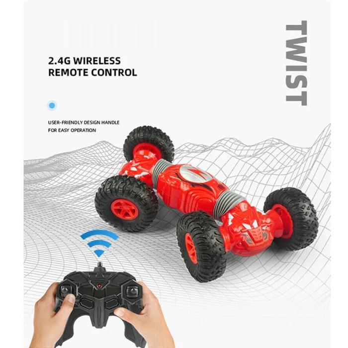4WD RC автомобили внедорожные трюковые автомобили Рок Гусеничный 2,4 ГГц гоночный автомобиль Дети AN88