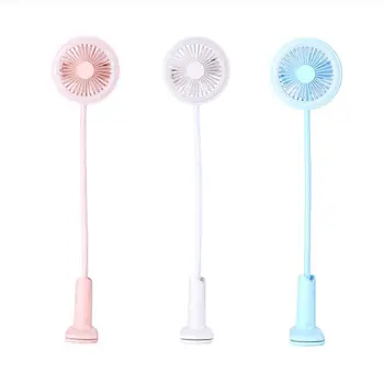 

Shower Lamp Clip Fan Dormitory Bedside Desk Baby Stroller Charging Wind Mini Usb Small Fan