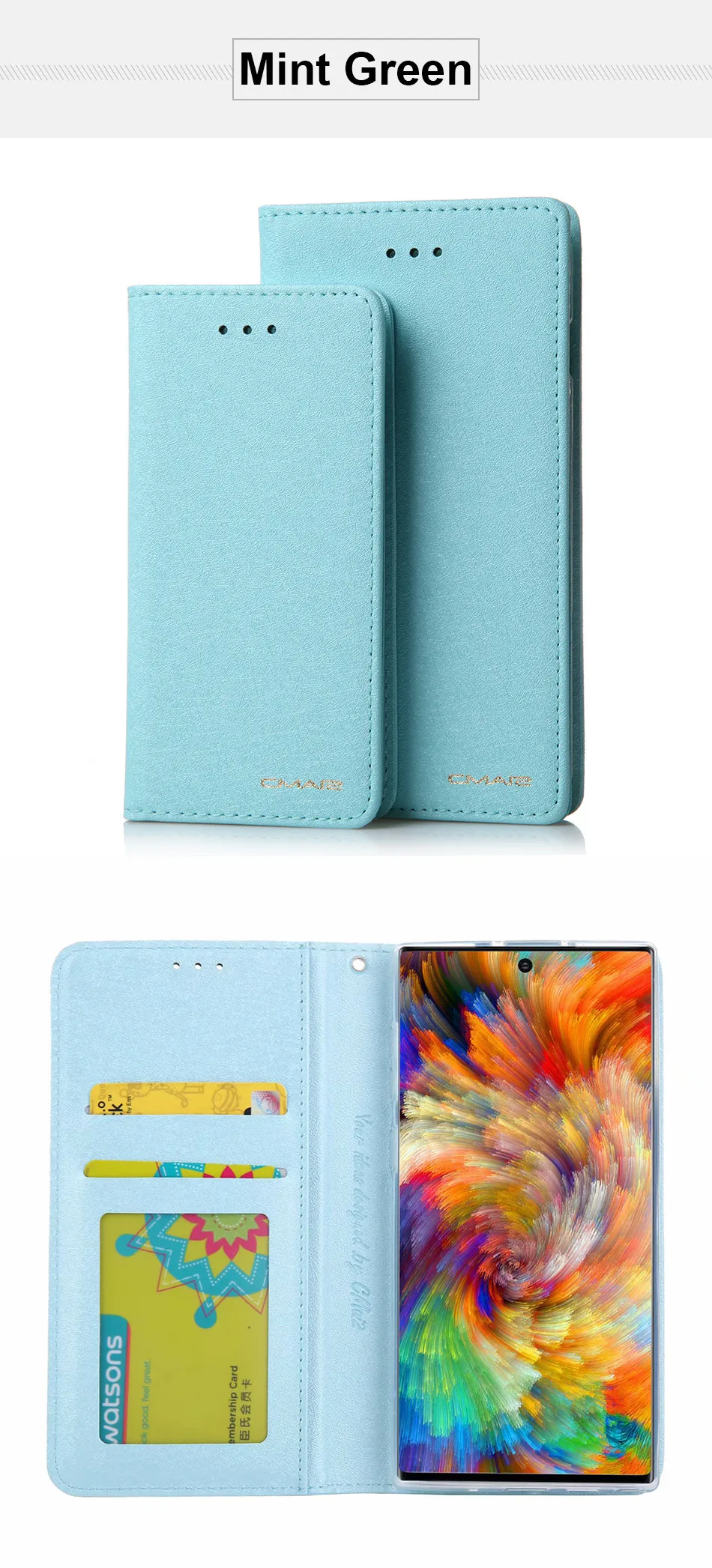 Для samsung Note 10 Plus чехол для samsung Galaxy Note 10 Чехол кожаный роскошный чехол для телефона на Note 10+ чехол s Флип Магнитный чехол-кошелек
