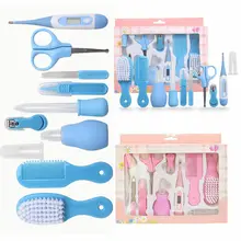 10 шт детский набор для ухода за волосами для ухода за ногтями, термометр для ухода за волосами, набор кистей