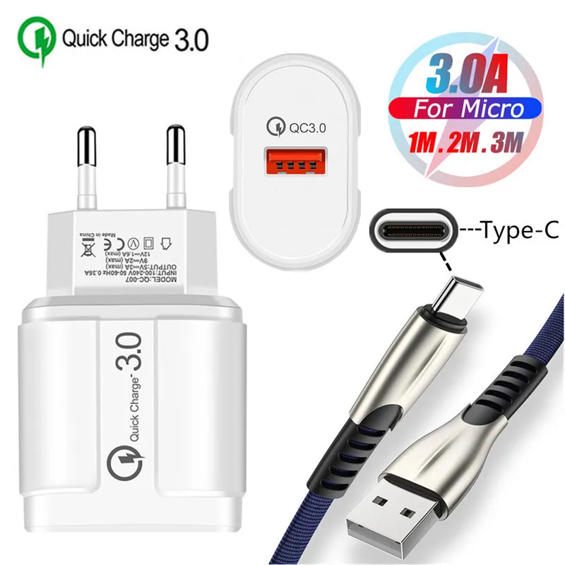 Type C Charge Wire Cowboy USB Cable For Huawei P20 P30 P40 Pro Honor 20 20s 10X lite P Smart Z 2021 Nova 5T QC 3.0 Fast Charger | Мобильные