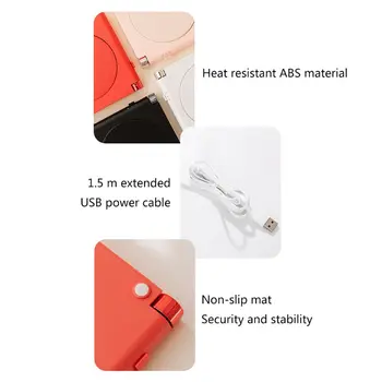 

Coffee Mug Intelligent Insulation Warmer Plate for Desk Cup with Automatic Warm G8TC