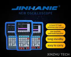 2019 Jinhan JDS3051A JDS3072E JDS3082A Ручной цифровой осциллограф 50 м 70 м 80 МГц Портативный осциллограф-мультиметр