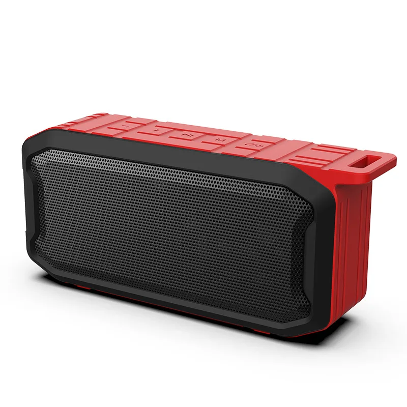 

Bluetooth -Compitible Speaker Wireless Waterproof Dustproof Anti-Fall Portable Speakers with Hook Stereo Support 32G Tf Card