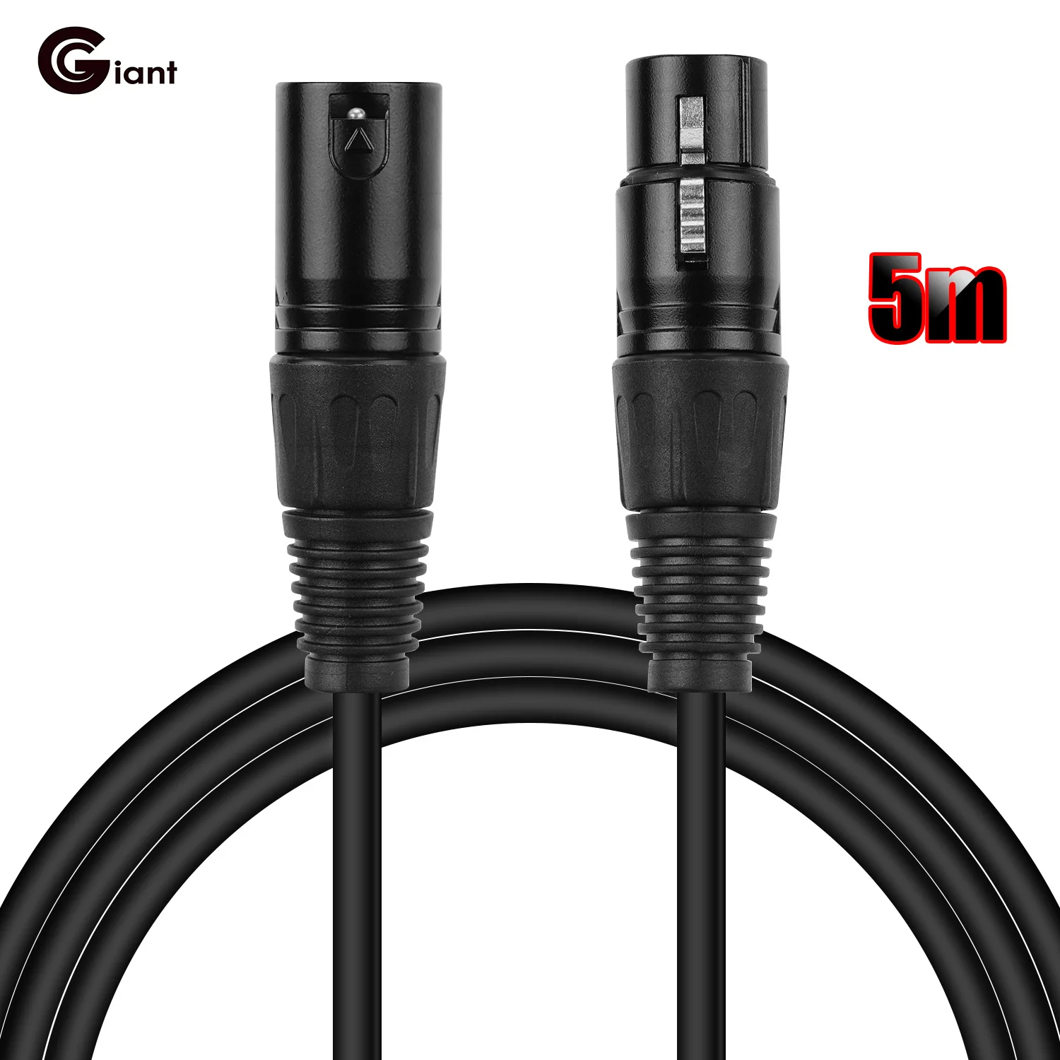 Ggiant микрофонный кабель XLR папа мама 3 Pin Разъемы музыкальные кабели шнуры для