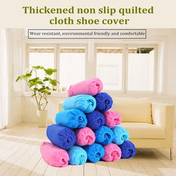 

Shoe Covers Durable Disposable Anti Slip Non Woven Hygienic Shoe Non Toxic Boot Shoes Protector Offices Floor Carpet Protection