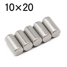2/5/10/20 Pcs 10x20 Round NdFeB Neodymium Magnet N35 Super Powerful Small imanes Permanent Magnetic Disc