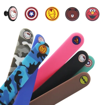 

Colorful buckle For xiaomi miband 5 4 3 2 Mi Band 5 Strap Pattern button bracelet for Miband 4 5 limited edition wrist strap