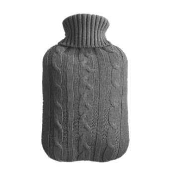 

Knitting Hot Water Bottle Cover, Hot Water Bottle Cover,Suitable for 2000 Ml Hot Water Bottle,Anti-Scald, Lasting Warmth