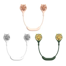 Adjustable Portable Fan Hanging Neck Mini Air Cooler USB Rechargeable Small Personal Cooling Tools for Home Outdoor Adjustable Portable Fan Hanging Neck Mini Air Cooler USB Rechargeable Small Personal Cooling Tools for Home Outdoor