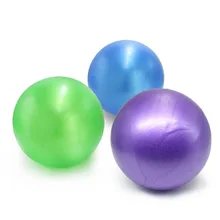 Мяч для пилатеса, мини оборудование для фитнеса, толстый взрывозащищенный настоящий детский мяч для йоги 25 см, мяч для пилатеса и йоги