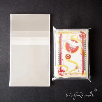 

20 Clear Dust-proof Resealable Protective Outer Sleeves for Cassette Tape