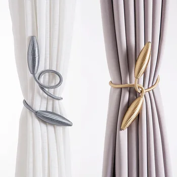 

Arbitrary Shape Strong Curtain Tiebacks Alloy Hanging Belts Ropes Curtain Holdback Curtain Rods Accessoires Curtain Ring