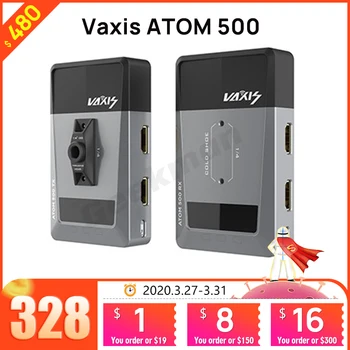 

Vaxis ATOM 500 HDMI 1080P Transmission for Camera Ipad Image Wireless Video HD Transmitter Receiver VS Hollyland mars 400S 300