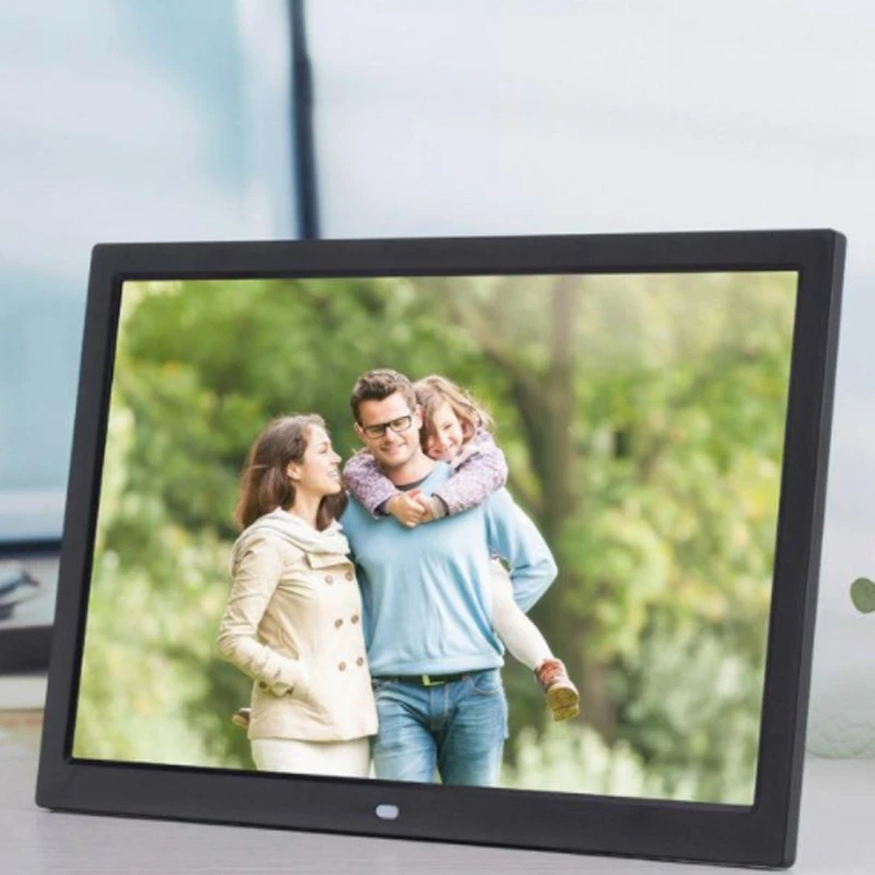 US $56.92 101 Inch Digital Photo Frame HD LED Sn Digital Photo Frame Support PhotoMusicVideoCalendarAlarm EU Plug