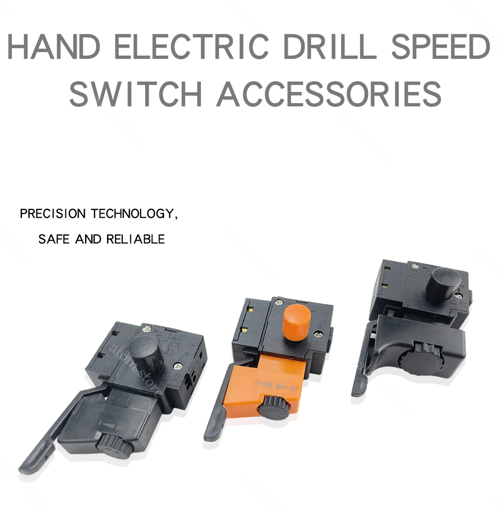 Trigger Switch Spst Lock Fa26/1bek M96/1bek 6a 5e4 Plastic Spst