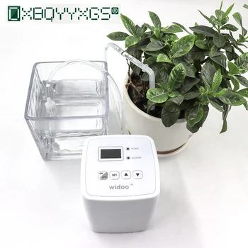 

Home Garden Supplies Potted Plants Watering Device Double Pump Intelligent Timer Controller ABS Automatic Drip Irrigation System