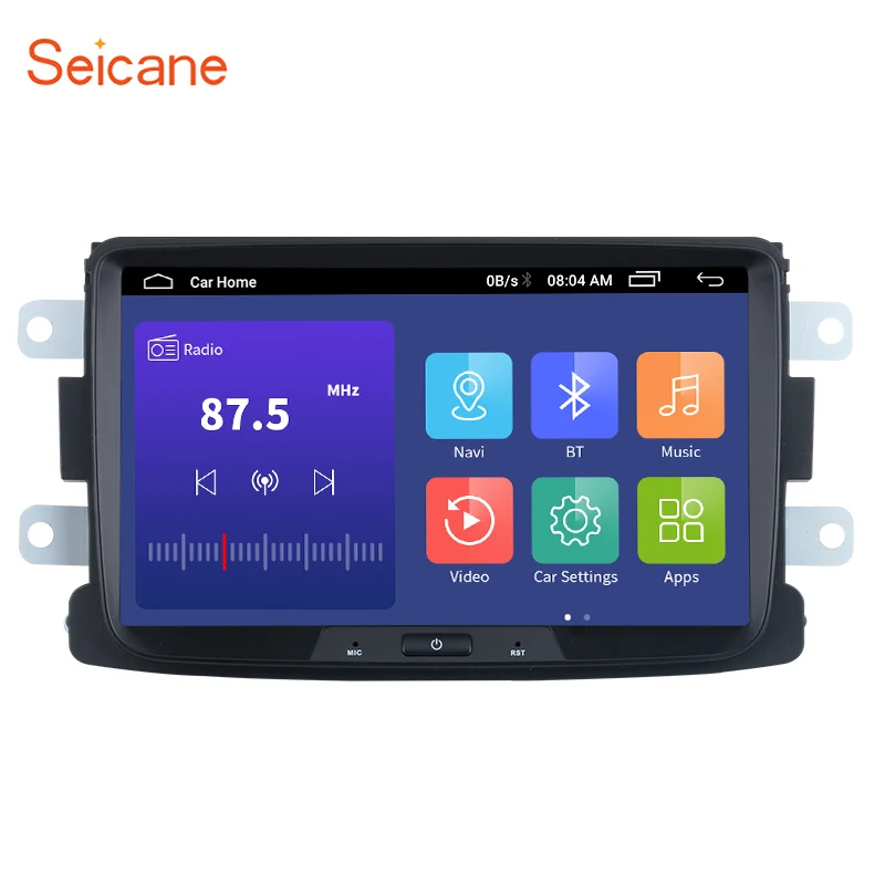 Seicane 8 &quotAndroid 9 0 ядерный ОЗУ 2 Гб DSP автомобильное радио GPS навигация для Renault