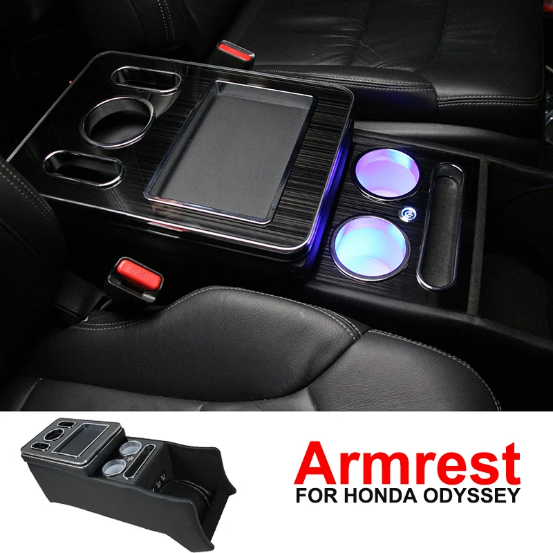 

Armrest Box Central Store Content Storage Box For Honda Odyssey 2016 2017 2018 2019Universal Auto Styling Accessories