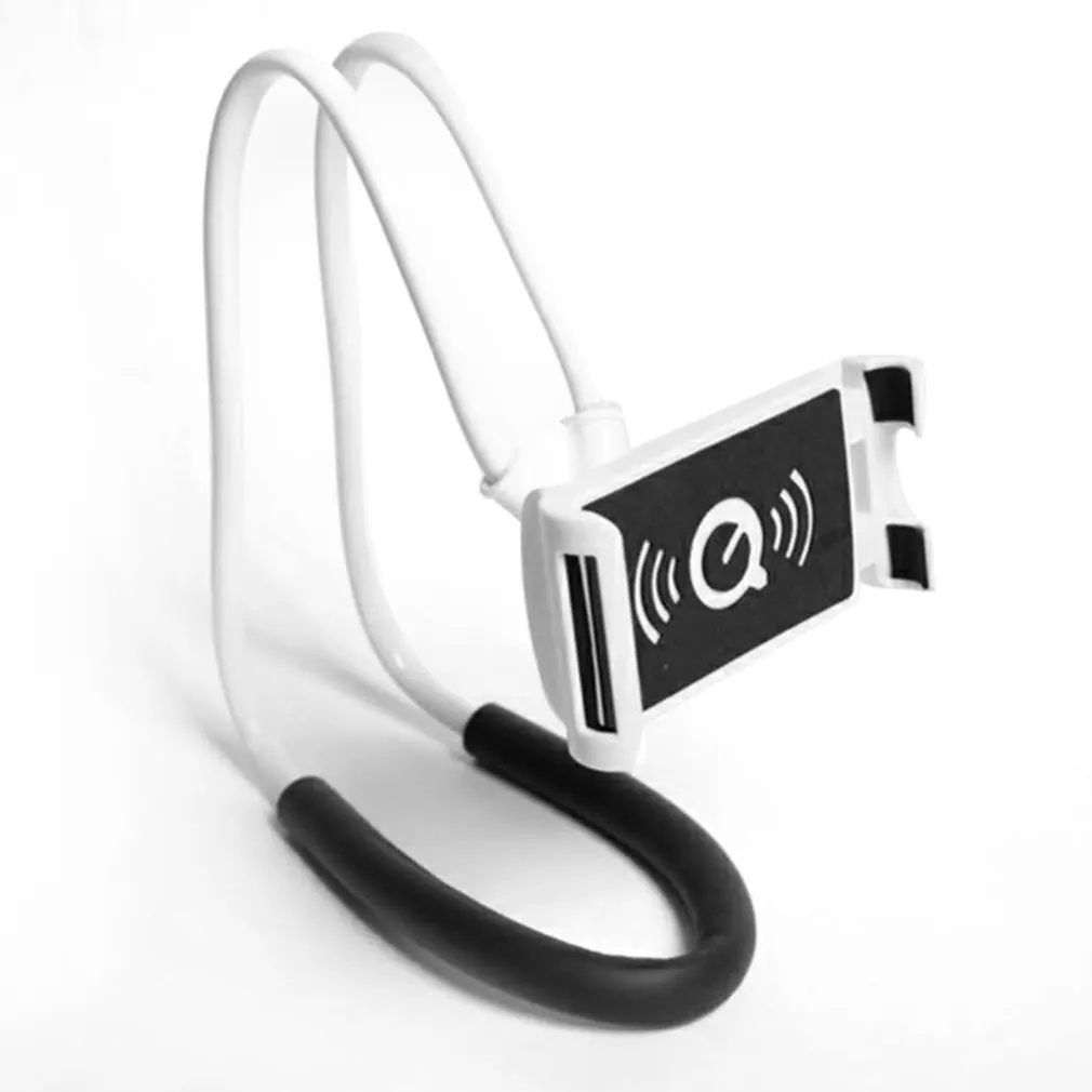 

Durable Lazy Neck Phone Holder Universal Mobile Phone Stand 360 Degree Flexible Rotate Tablet Lazy Mount Bracket