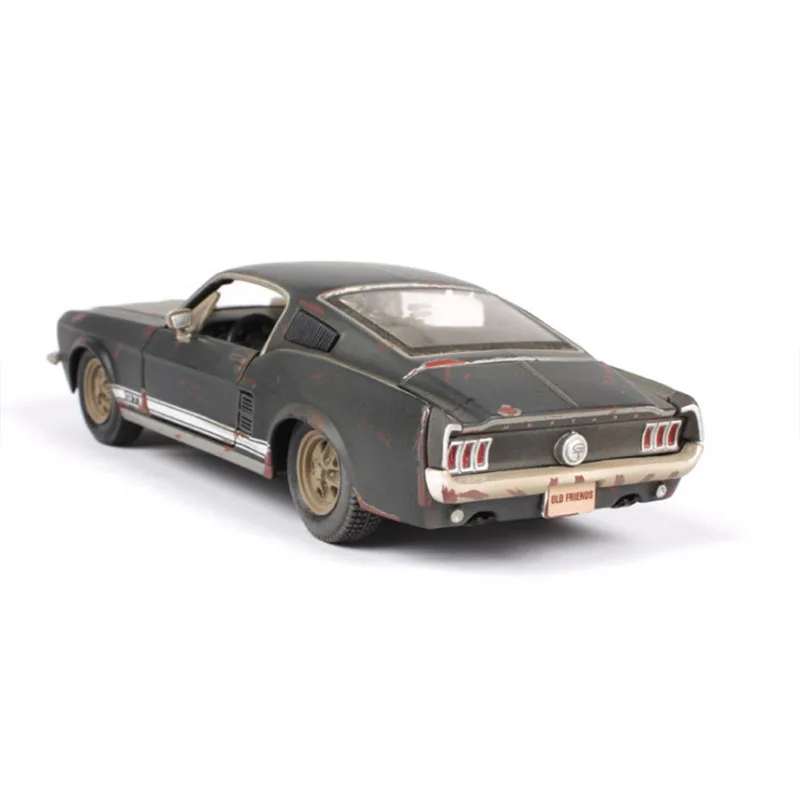 1: 24 металлические модели изготовления старых моделей автомобилей Mustang GT игрушечный автомобиль высокой литая модель украшения или коллекции для детей