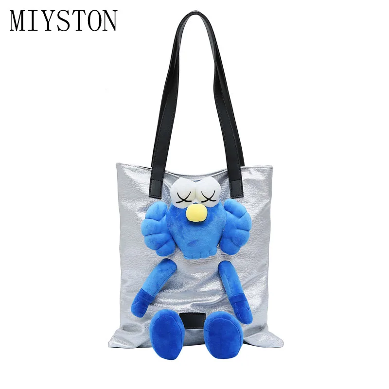 

2019 Women Handbag PU Leather Cartoon Doll Crossbody Bags Fashion High Quality Female Messenger Bag Bolsos Mujer Sac a Main