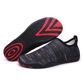 

New Fashion Swimming Water Aqua Shoes Men Women Beach Camping Shoes Aqua Flat Soft Walking Lover Yoga Shoes Non-slip Sneakers