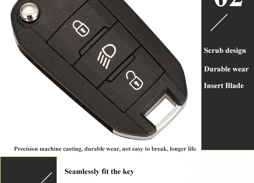 Chiave a distanza dell'automobile di vibrazione dell'oem di Keyforkess 434Mhz ID46-7941 per Citroen C3 C5 Aircross Peugeot 208 308 508 2008 Hella 3BTN controllo leggero - H48c21d448e0d44eaa1cae74610d9b5e1K