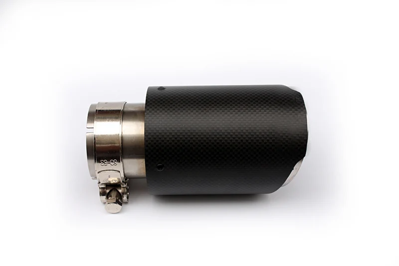 

Прямой край Стиль углеродного волокна Выхлопной головки выхлопной трубы Подходит для BMW M2 M3 M4 M5 M6