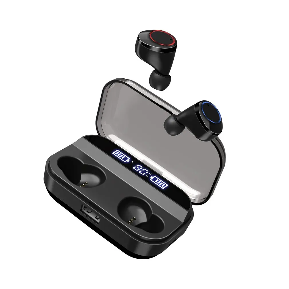 

X11 TWS Wireless Earphone BT 5.0 Earphones Power Display Touch Control Sport Stereo Cordless Earbuds Headset Charging Box