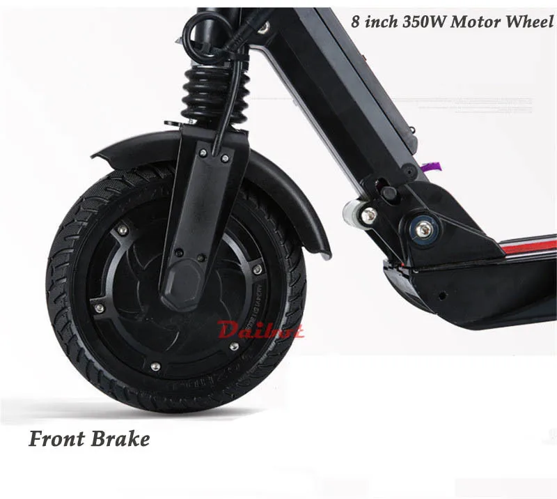 Daibot Electric Scooter For Adults Two Wheel Electric Scooters 8 Inch 36V Double Suspension Folding Electric Skateboard Scooter (2)