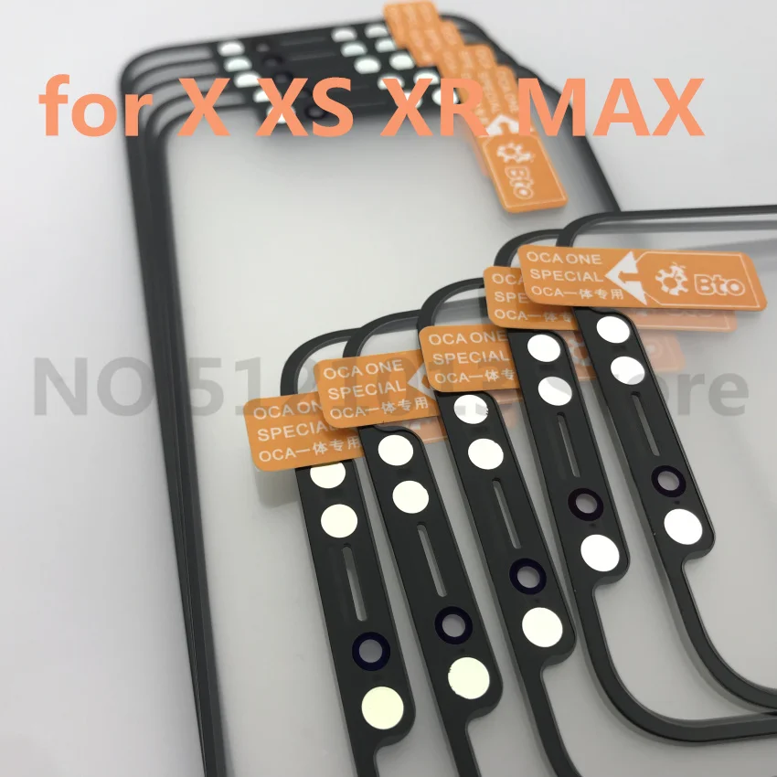 Original LCD Front Screen Outer Glass Len with OCA Assembly for iPhone X XS XR XS MAX Touch Panel glass Replacement Repair Parts Original LCD Front Screen Outer Glass Len with OCA Assembly for iPhone X XS XR XS MAX Touch Panel glass Replacement Repair Parts