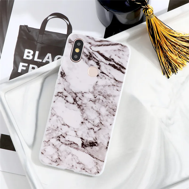 stsuiba Мраморный чехол для Xiao mi Red mi Note 7 5A 5 6 8 Pro 6A 7A Plus mi A3 A1 A2 8 9 Lite SE 9T F1 CC9 CC9e TPU Белый матовый чехол Funda - Цвет: stsuiba