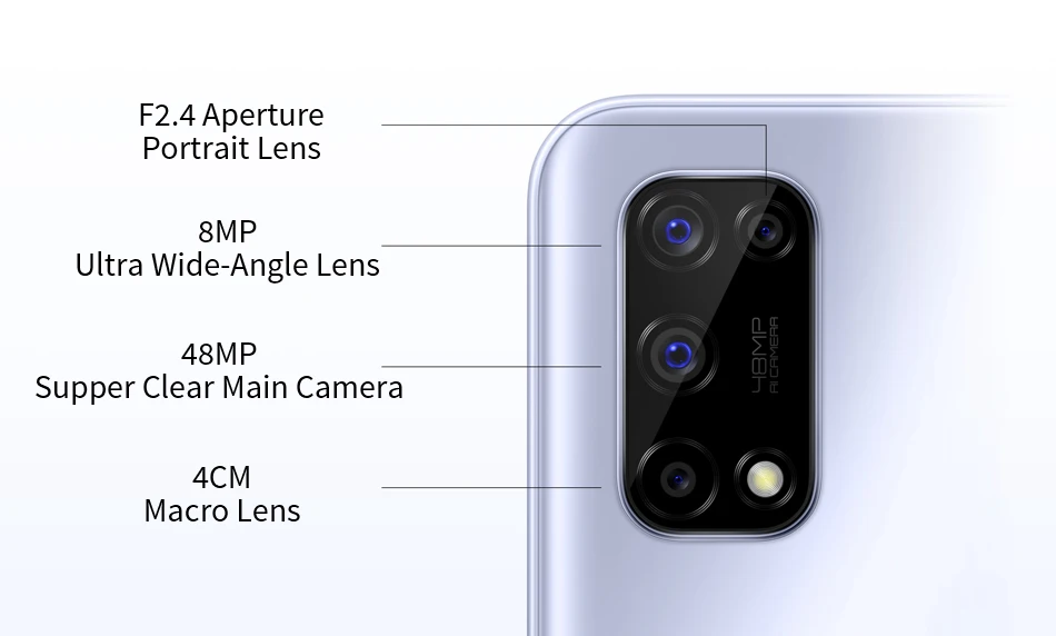 realme V5 6GB 128GB Dimensity 720 Smartphone 5G 6.5inch 90Hz Full view Display 48MP Quad Cameras 5000mAh 30W Fast Charger