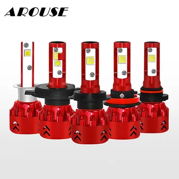 

AROUSE H7 H1 H11 9005 9006 Car LED Headlight Bulbs H4 Hi-Lo Beam 60W 10000LM 6000K Auto Headlamp Led Car Light Fog Lights 12V