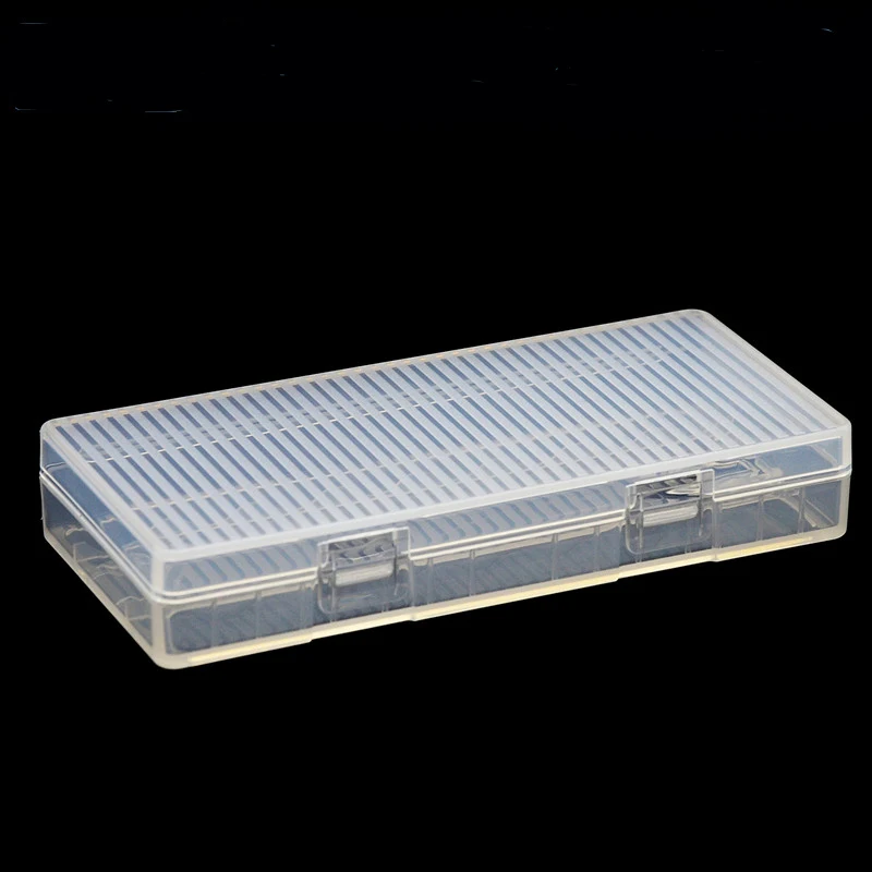 

Hard Plastic 8 x AA Battery Holder Case Storage Box Cover For 8pcs AA Batteries Transparent Portable Cases