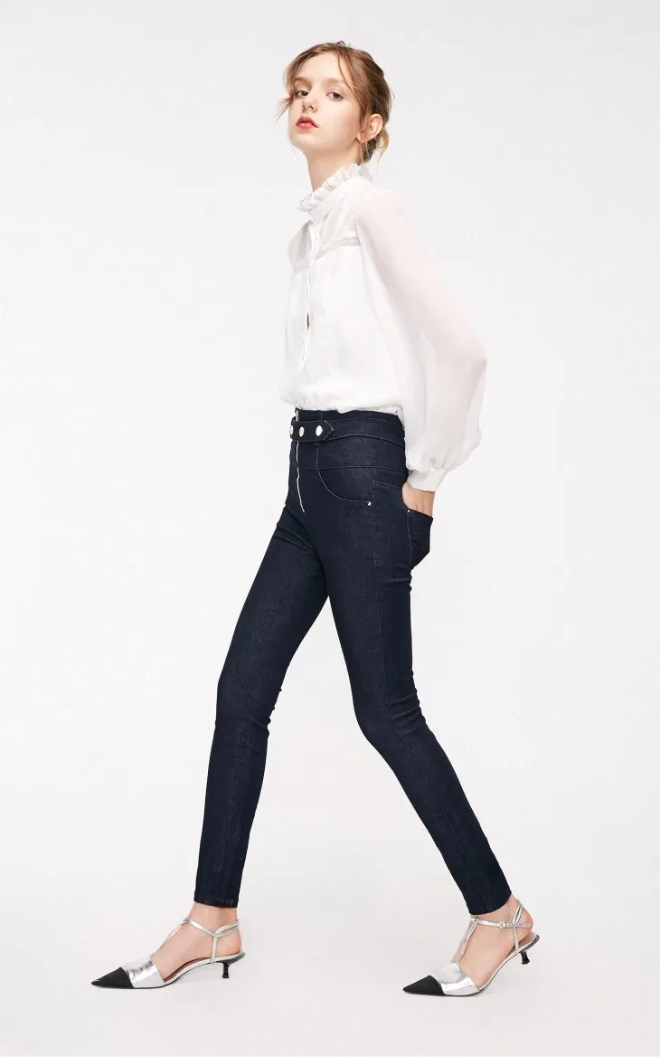 Vero Moda женские облегающие джинсы стретч с высокой посадкой | 319132507