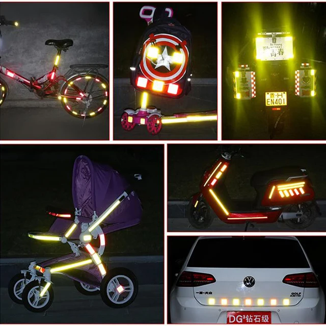 Reflective Tape for Bike Safety