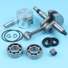 

Crankshaft w/ Bearings 42.5mm Piston Rings Oil Seals Kit For STIHL MS250 025 MS 250 Chainsaw Replacement Spare Parts Needle Cage