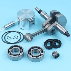 Vilebrequin avec roulements 42.5mm, Kit de joints d'étanchéité d'huile pour STIHL MS250 025 MS 250, pièces de rechange pour tronçonneuse, Cage à aiguilles 