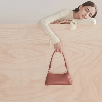 

2019 Genuine Leather Single Shoulder Package Armpit Bag Woman luxury handbags women crossbody bags for designer free shipping