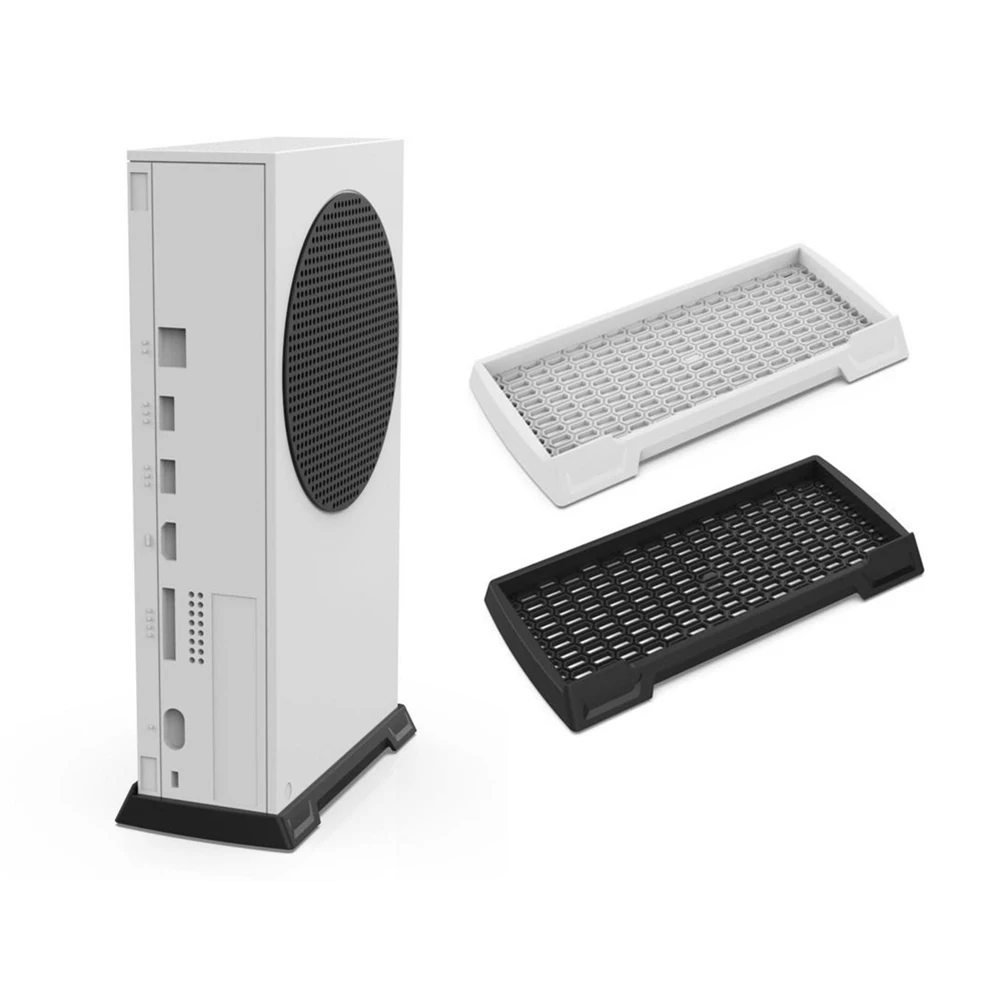 Vertical Stand with Built-in Cooling Vents for Xbox Series S Game Console Accessories Holder White Black 2020 New - ANKUX Tech Co., Ltd