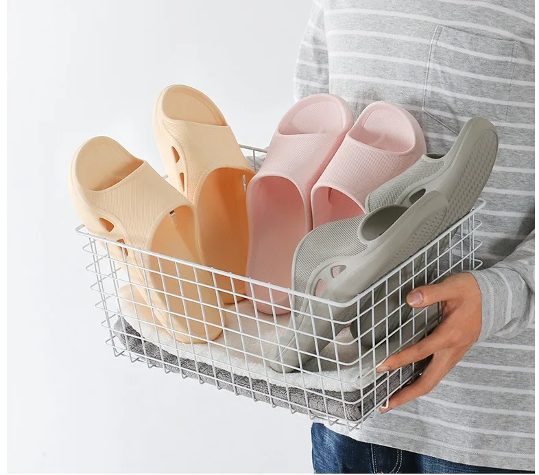 Xioami New summer Bathroom sandals and slippers indoor comfortable non-slip bottom soft thick bottom couple home flip flop