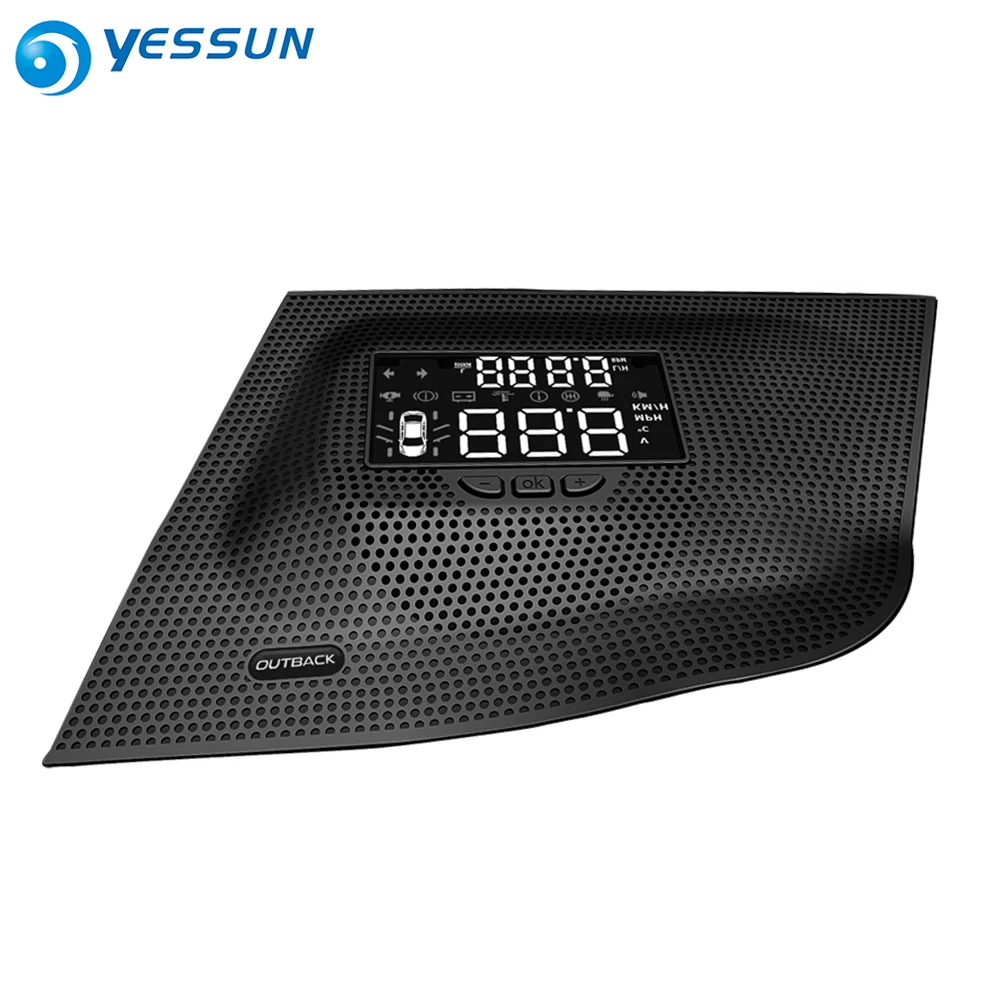 

Car HUD Head Up Display For Subaru Outback 2015 2016 2017 2018 Safe Driving Screen Full Function speedometer Projector