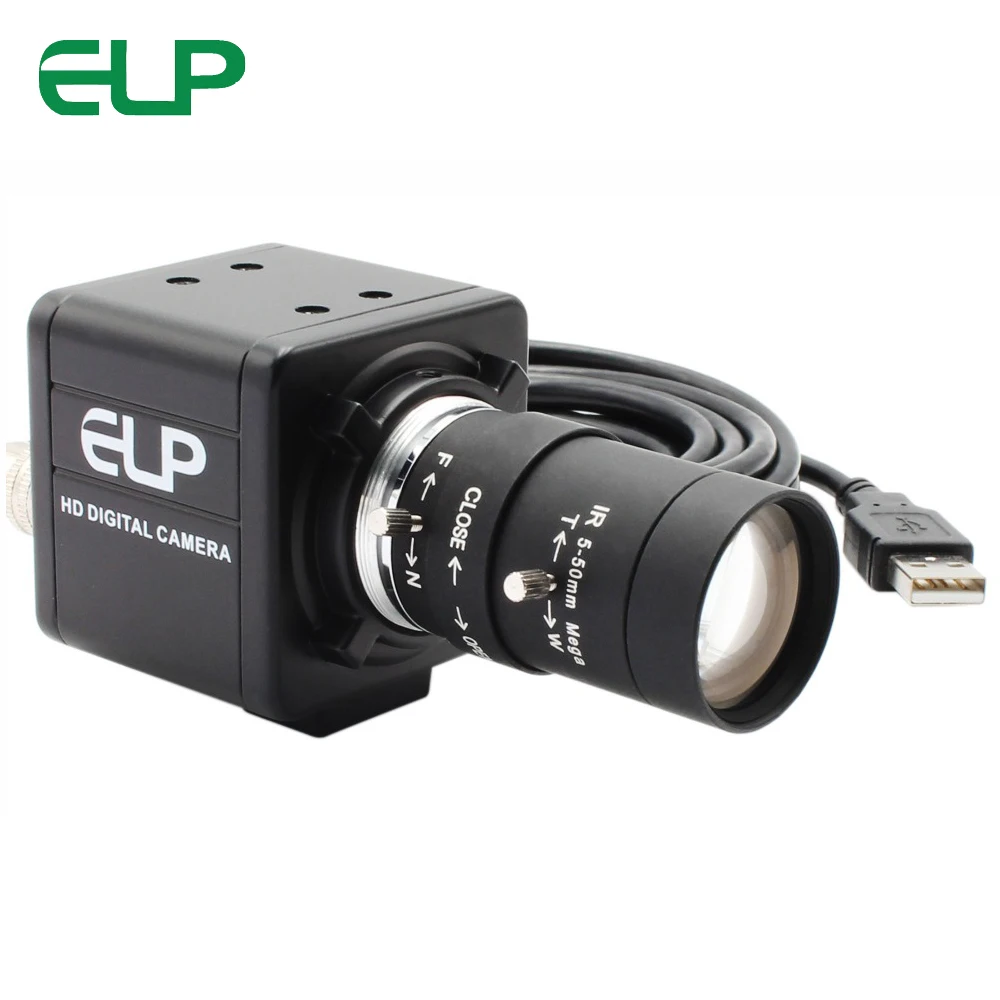 

HD High Speed 60fps 1280*720 Aptina AR0144 Mini Case USB Camera with Manual Varifocus lens Global Shutter Monochrome USB Webcam